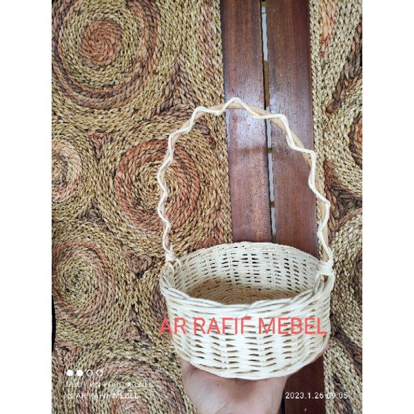 keranjang hampers rotan / keranjang rotan