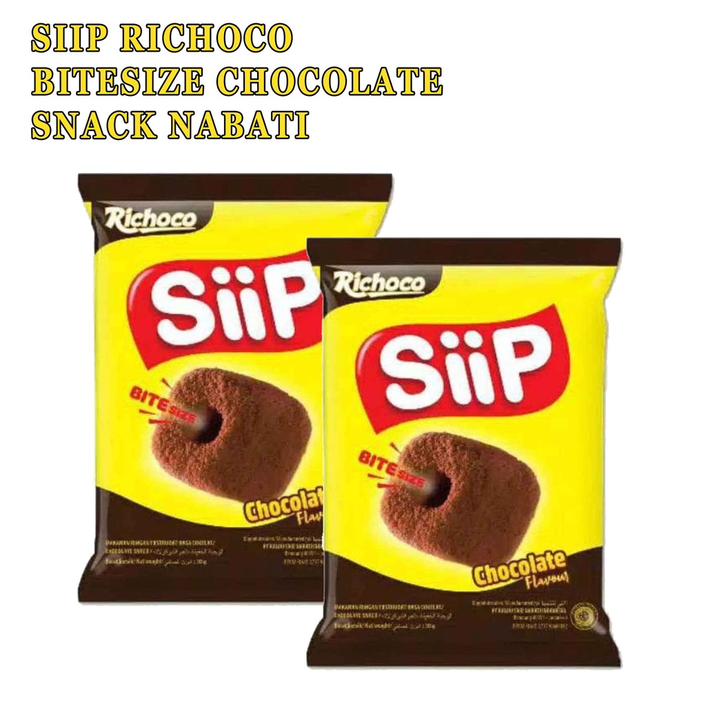 SNACK NABATI SIIP* BITE SIZE RICHOCO* 21g