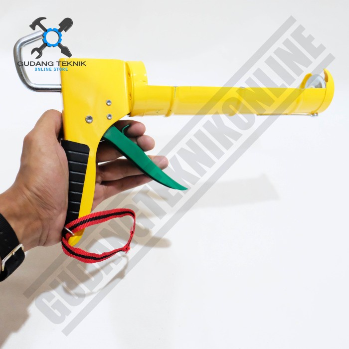 Alat Tembak Lem Silikon Kaca Botol 9&quot; F00110 BLITZ / Glue Gun Sealent Silicon Tembakan Lem Kaca 9 Inch BLITZ