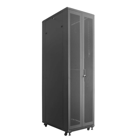 Close Rack INDORACK IR9045P Perforated Door Rak Server 45U Depth 900mm perforated door close rack