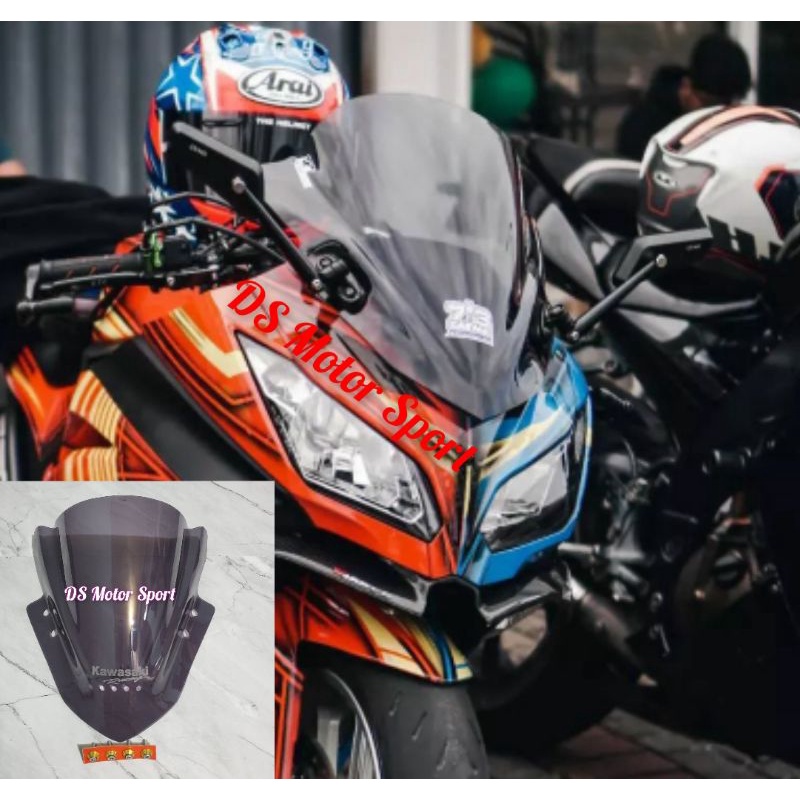 WINDSHIELD/ VISOR FULL JENONG NINJA 250 FI 2018 2019 PLUS BAUT