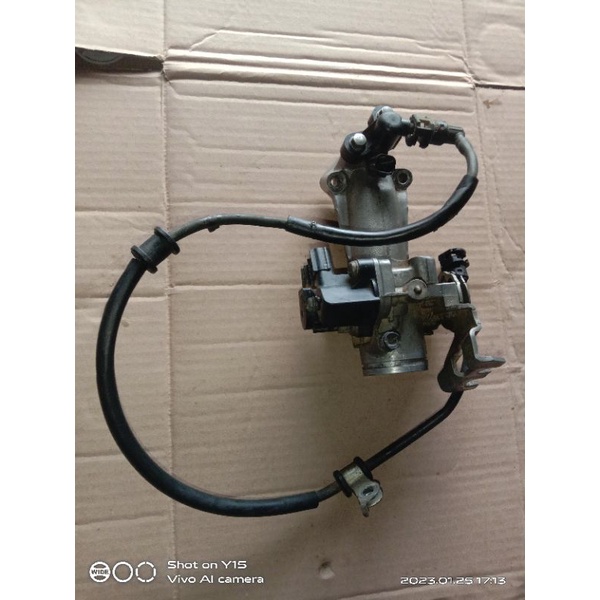 Throtlle Body Fullset Honda Vario 150 Original Copotan