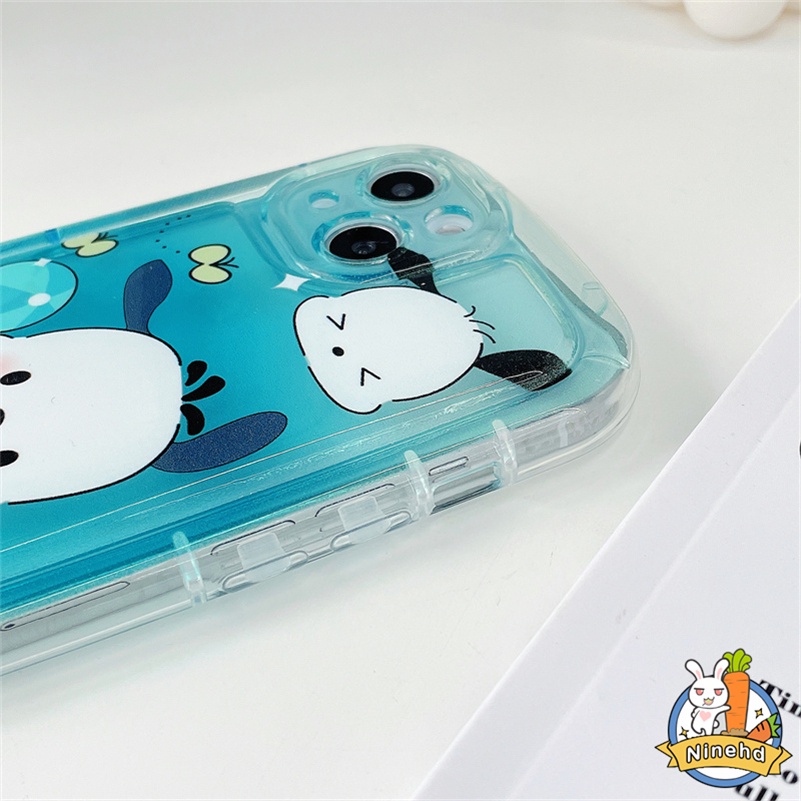 Soft Case Silikon Motif Kartun Anak Anjing Untuk iPhone 14 13 12 11 Pro Max X Xr Xs Max 8 7 6 6s Plus SE 2020