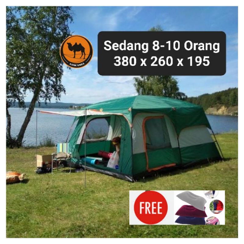 Tenda 8-10 Orang Doublelayer 017 [KQ5]