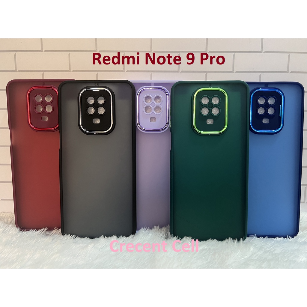 Hard Case Frosted Semi Transparant Silikon Redmi Note 9 Redmi Note 9 Pro Redmi Note 10 / 10s Redmi Note 10 Pro Redmi Note 10 5G Redmi Note 11 Redmi Note 11 Pro 4G 5G Full Frame Camera Protect