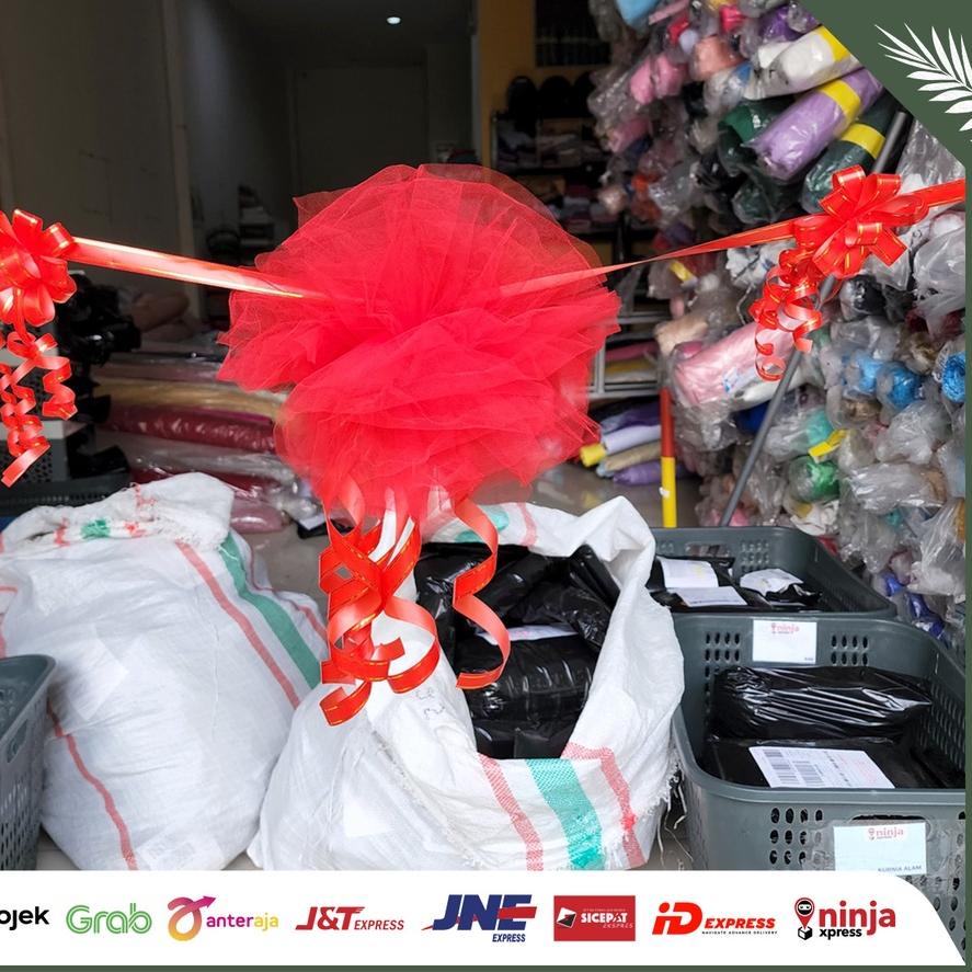 

Kirim Langsung Pita Peresmian 1 Set Lengkap Gunting Grand Opening Pompom Tile Besar Murah Panjang 4m JY7++