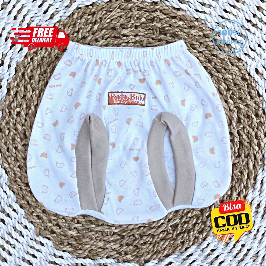 SALE 7.7 Serian Coklat Susu - 3 pcs Celana Pop Bayi Baru Lahir 0 - 3 Bulan Coklat Susu merk SNI Bolo - Bolo