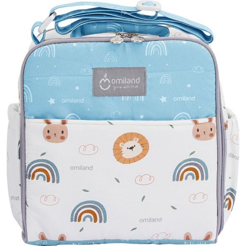 Omiland Tas Bayi Kecil Saku Print Rainbow Series OB28171/OB28172