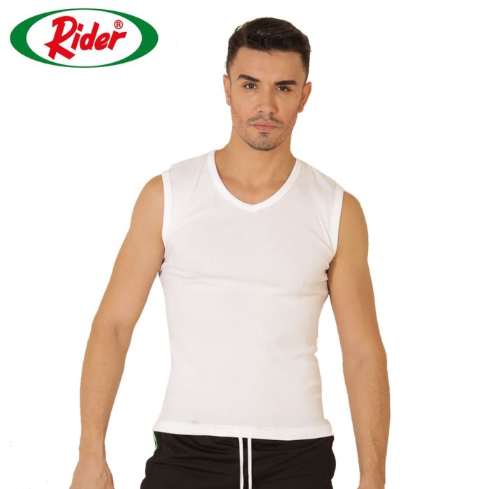 Kaos Dalam Rider Tank Top Sport R226Bp - Putih (1 Pcs)