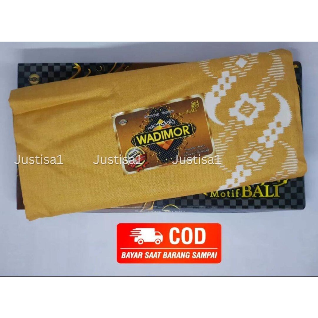 SARUNG TENUN WADIMOR MOTIF BALI/ SARUNG/ PERLENGKAPAN SHOLAT