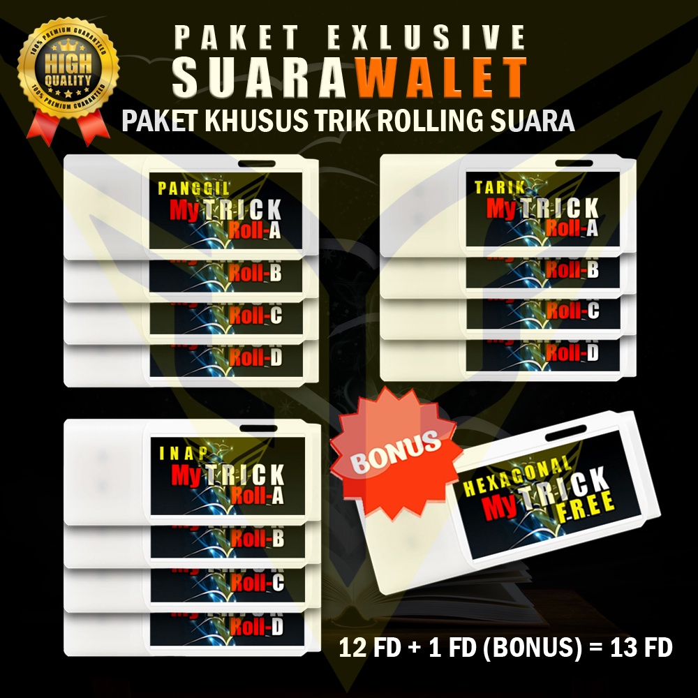 MyTrick Paket Suara Walet Exlusive Khusus Trik Rolling Suara