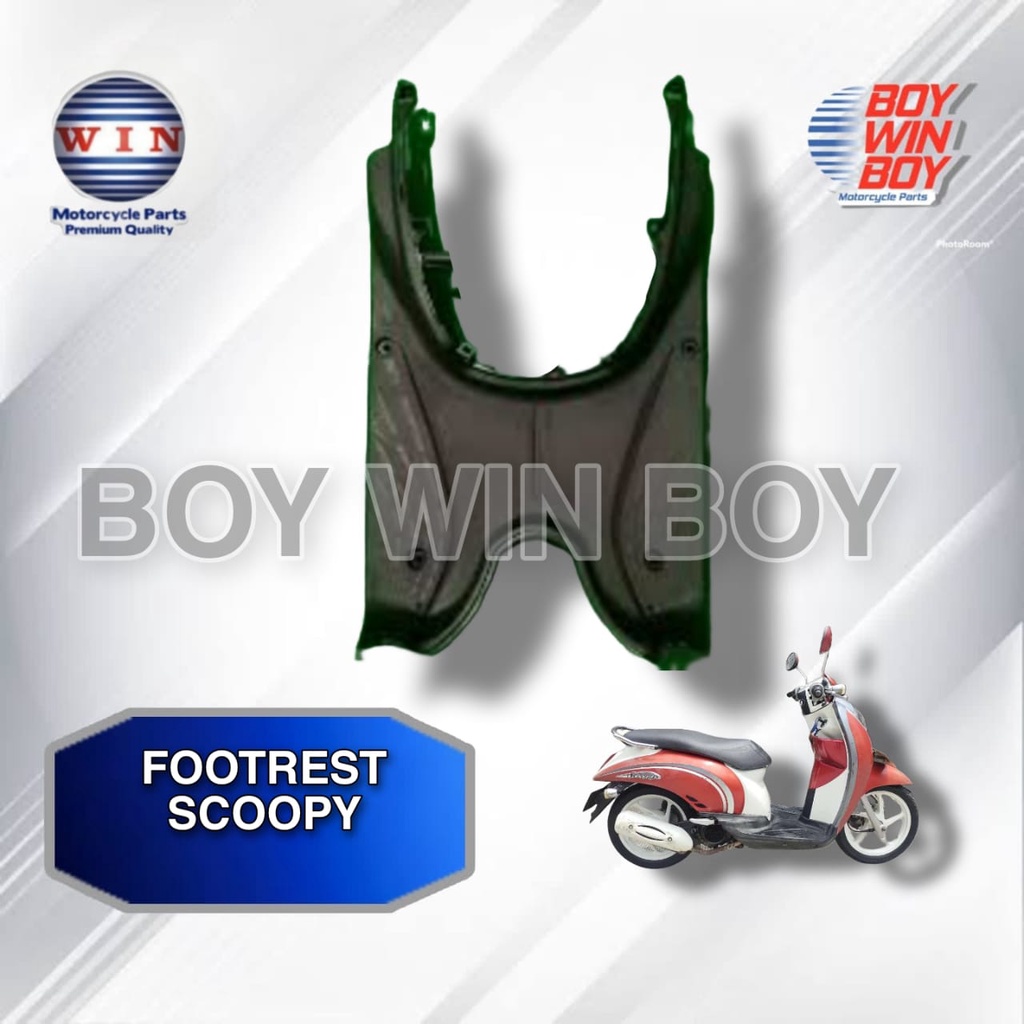 Pinjakan kaki injakan kaki dek lantai Scoopy. Footrest Scoopy