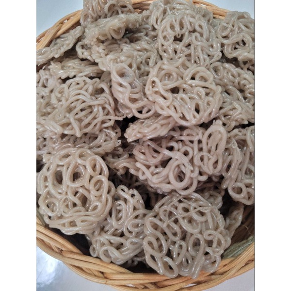 Kerupuk Mie Pempek Keriting Kering Best Seller