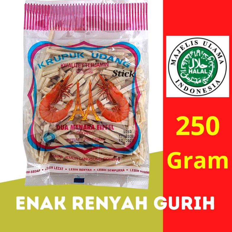 

Y9CO7 Dua Menara Eiffle Kerupuk Udang Mentah Bentuk Ukuran Stik 250g Terlaku.! ̿ ̿̿: