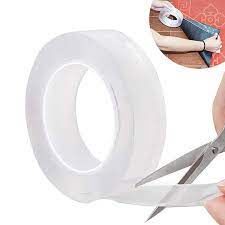 Sgmshop Nano 30mm x 1m Double Tape Bening Tahan Air Acrylic Washable Isolatip Bening