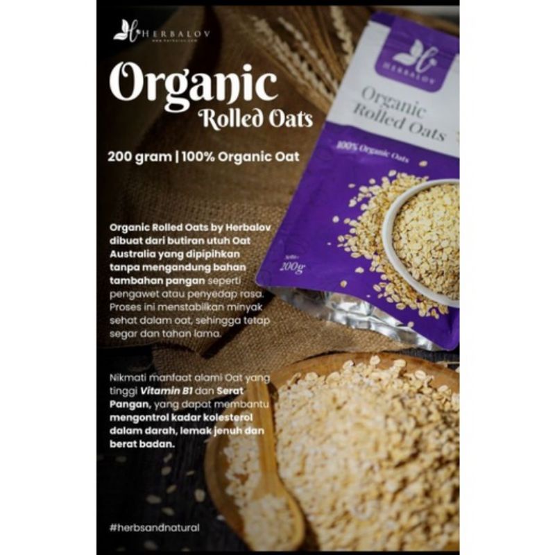 

ROLLED OAT HERBALOV