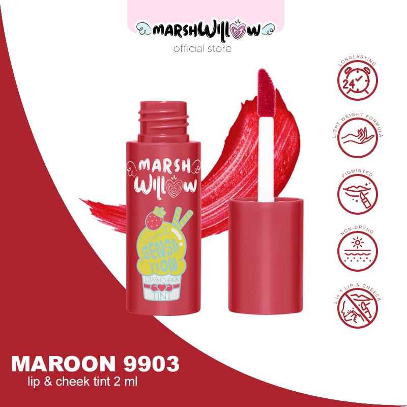 MARSHWILLOW LIP TINT SWEET SENSATION [SWEETSPACE]