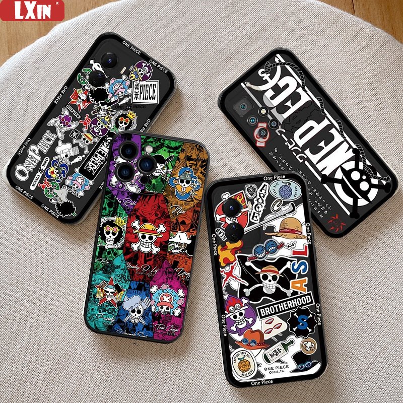 One Piece Case Samsung A04E A04S A04 A13 A03 A03S A23 A22 A21S A12 A02S A11 A51 A10 A30 A50 A52 A20S A10S M12 J4 Plus Luffy Brook and the Devil Fruit Silikon Lembut Case Cover