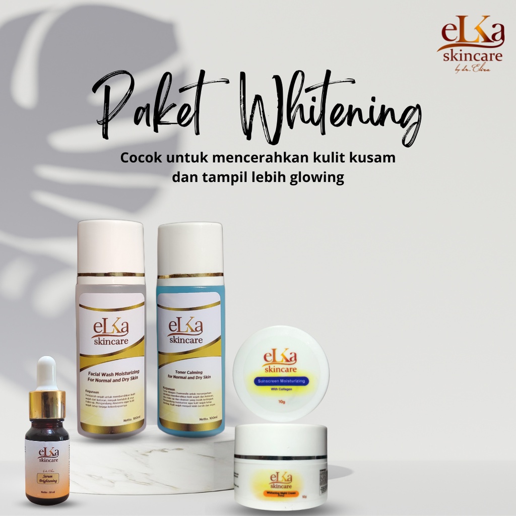 PAKET WHITENING ELKA SKINCARE