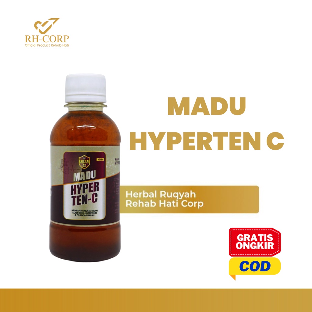

Madu Hyperten-C – Madu Herbal untuk Menunjang Terapi Hipertensi dan Kolesterol