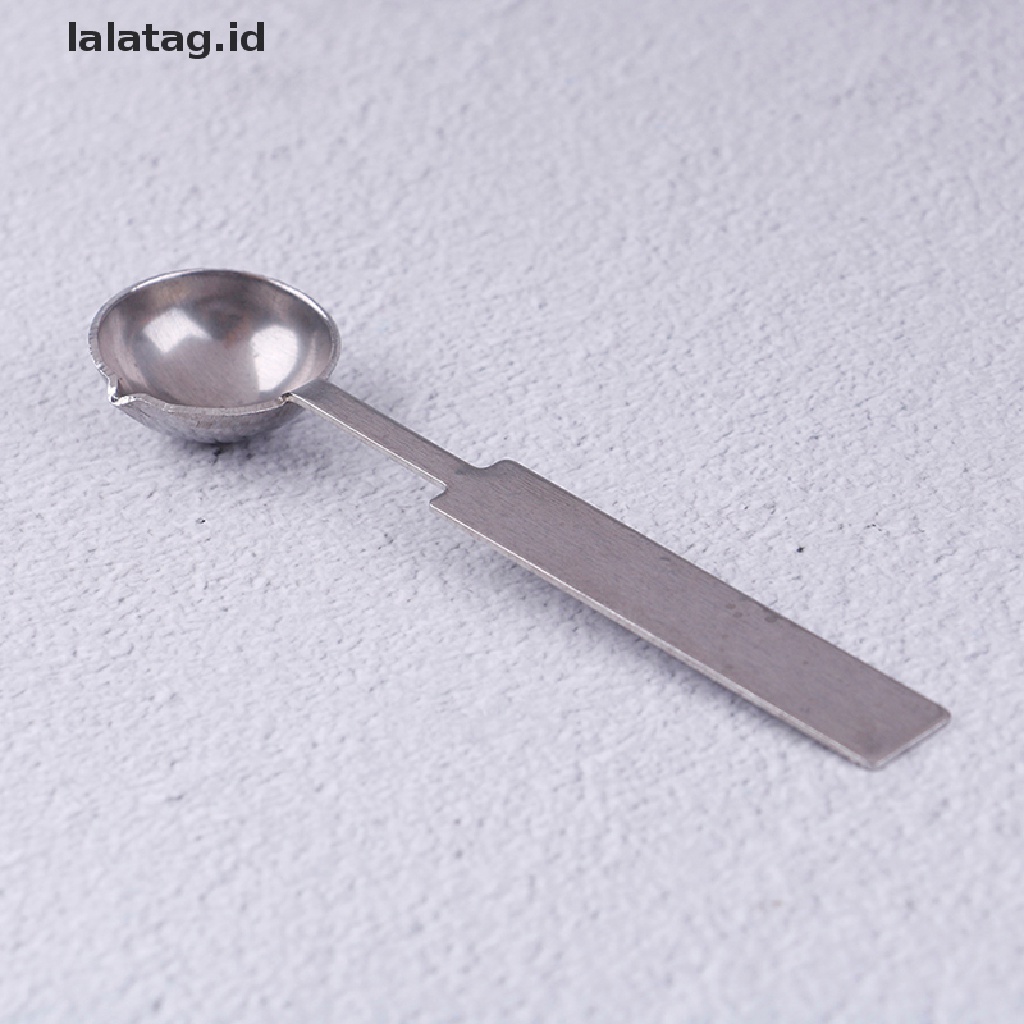 [lalatag] Sendok Cap silver Besar vintage wax sealing spoon melg sealing wax [ID]