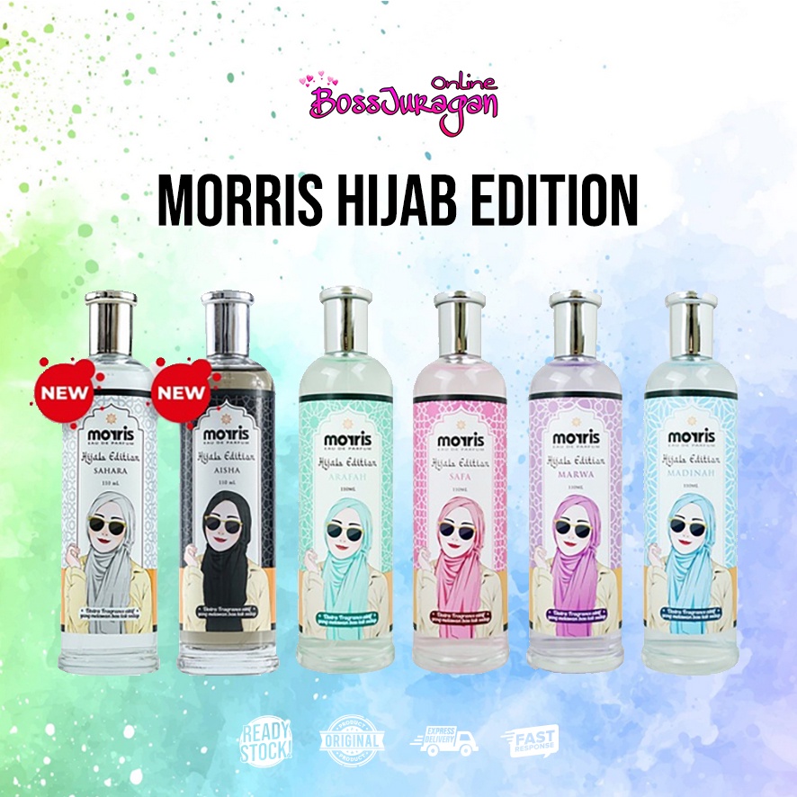 (BOSS) Morris Parfum Cewek Hijab Version 110 ml