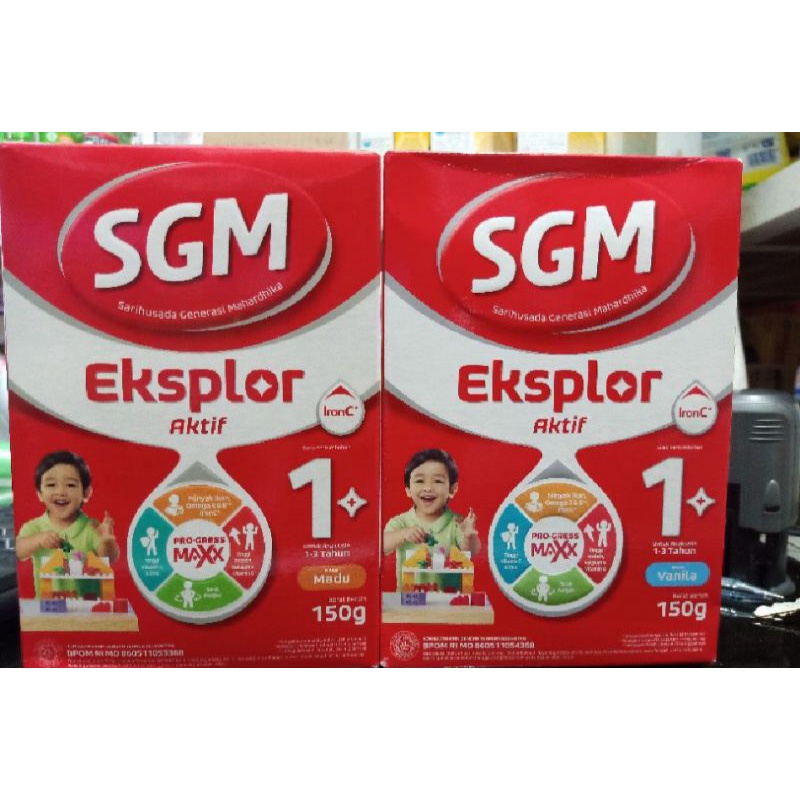 sgm 1+ madu dan sgm 1+ vanilla