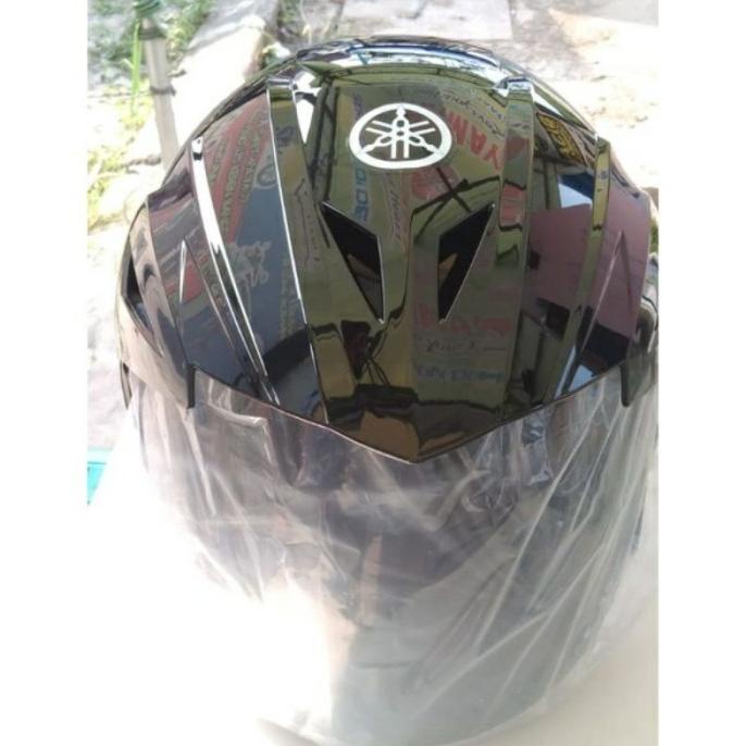 Helm Yamaha MAXI 2021 black gold