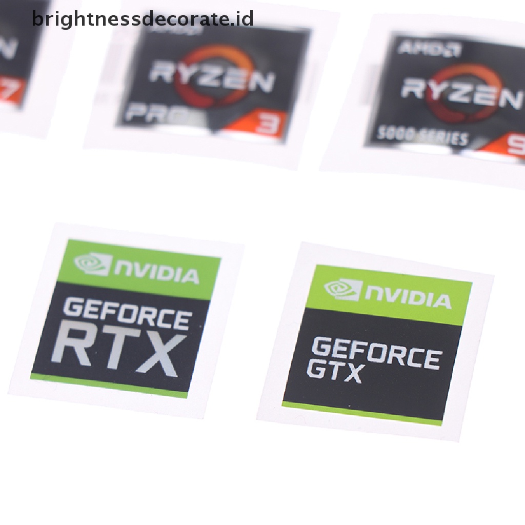 [Birth] Amd Processor Series Sticker ATHLON Ryzen R 3 5 7 Logo Generasi PRO7 Label [ID]