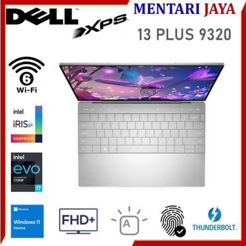 DELL XPS 13 PLUS 9320 INTEL EVO i7 1260P 16GB 512GB 13.4 WUXGA WINDOWS 11 HOME