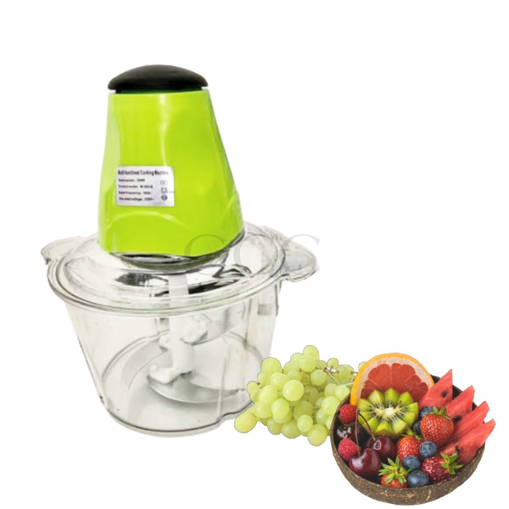 A1 Chopper Serbaguna Listrik Ukuran Jumbo 2 Liter Blender Portable Stir Meat Vegetable And Fruit