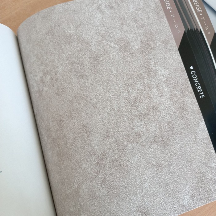 Wallpaper Wallpaper Dinding Semen Concrete Beige