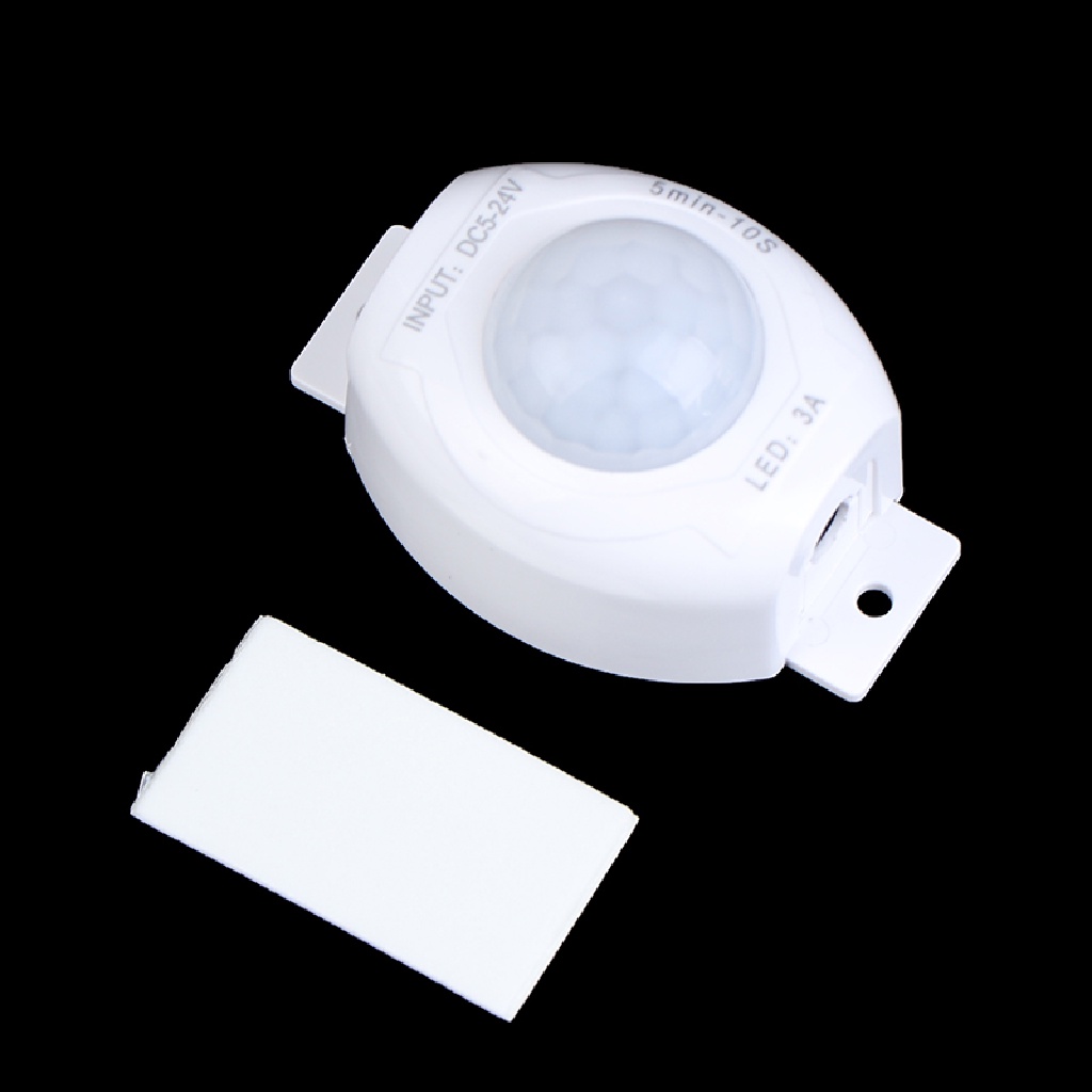 [Birth] Sensor Gerak DC 5V 12V Saklar Lampu Detektor Gerakan Timer Aktif Otomatis [ID]