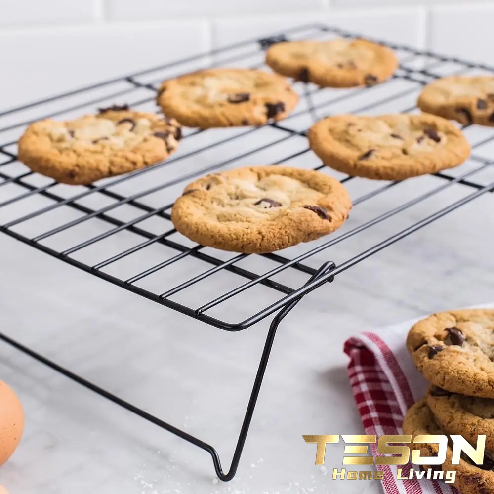 #TERMURAH!!! Rak Pendingin Kue Roti 3 Susun/ Tatakan Roti Baking Cake Cooling Rack Grid/Baking Rack/Alat Alat Kue Roti Donat Baking/ Rak Kering Cetakan Kue Donat