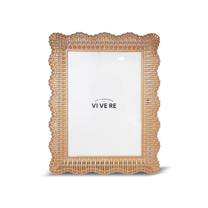 Frm Bingkai Foto / Pigura / Vivere Photo Frame Weaving Wave 5X7Inch