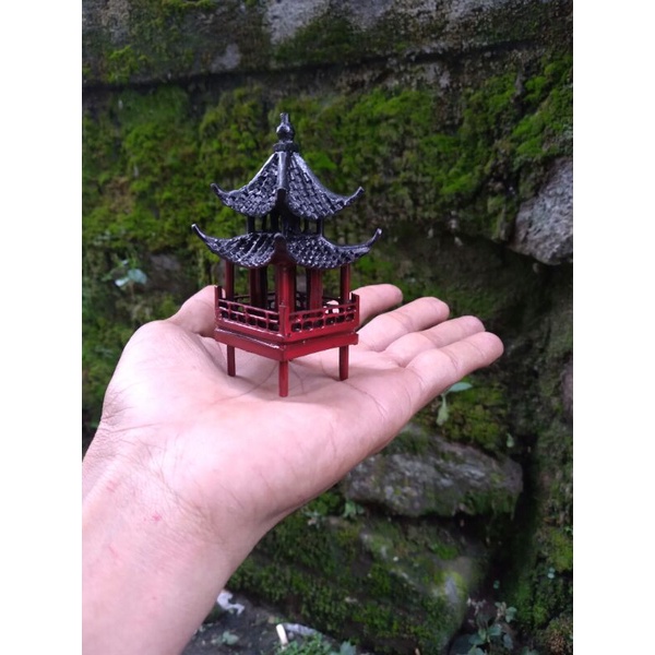 miniatur rumah bahan pvc