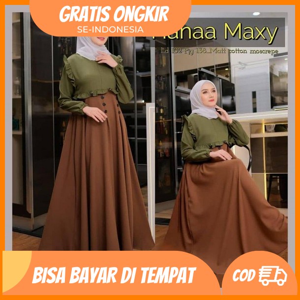 Gamis Terbaru Milla / Pesana Dress Wanita Muslimah Original Spassy Terbaru 2023 Gamis Wanita Terbaru