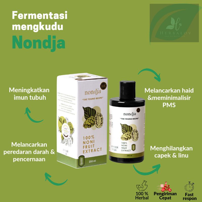 

nondja herbalove sari mengkudu fermentasi