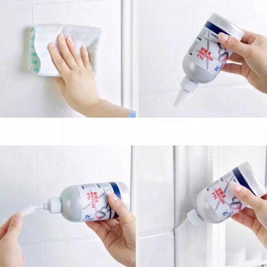 Krim Pengisi Celah Nat Keramik Anti jamur Tile Reform Waterproof Semen