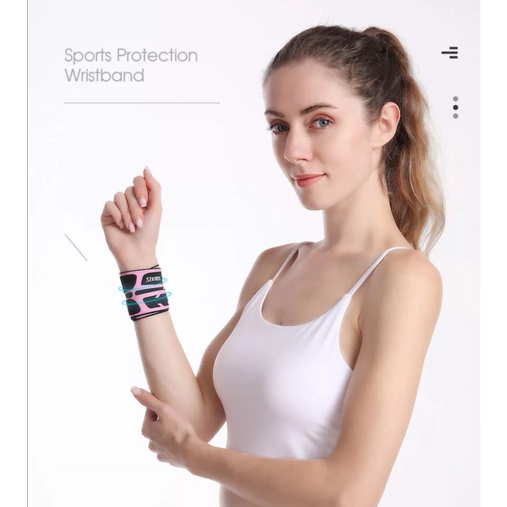 (COD) Aolikes 7930 Wrist Support Wristband Hand Wrap Wrist Pelindung Lengan