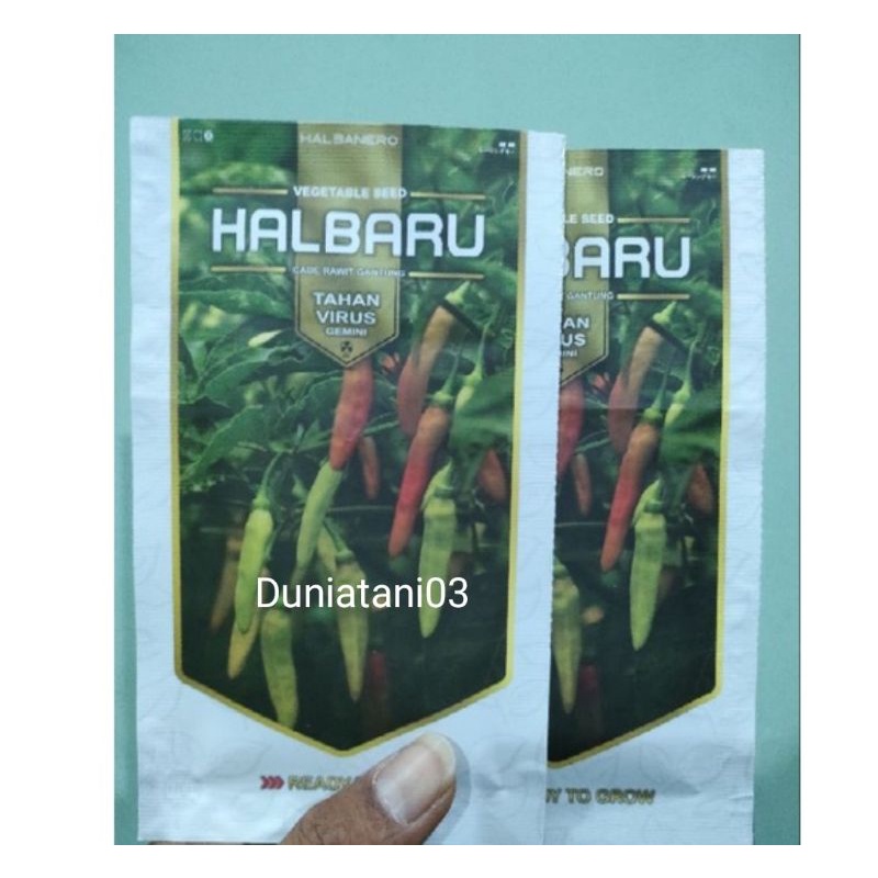 Benih Cabe Rawit HALBARU 10gr Original Pabrik