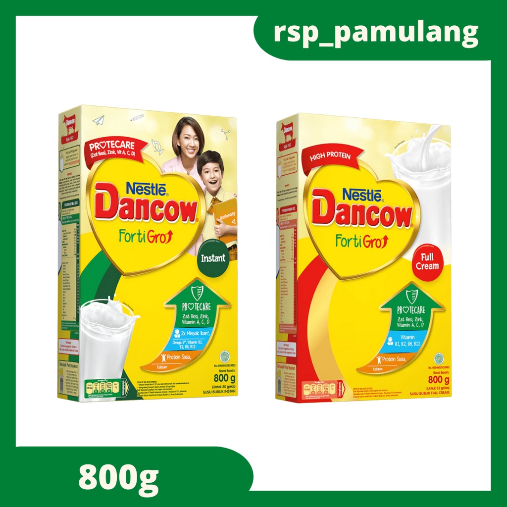 

Dancow Fortigro 780g/800g (Instant/Full Cream)