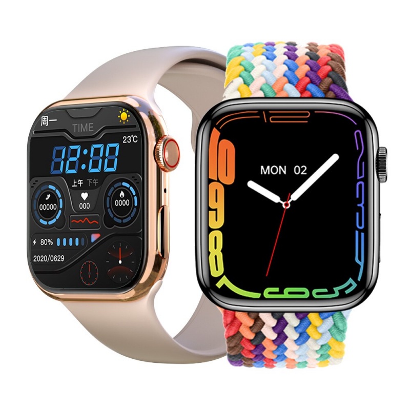 Jam Tangan Smartwatch T700 Pro Series 8 Full Layar Terbaru Original Bluetooth Smart Watch Detak Jant