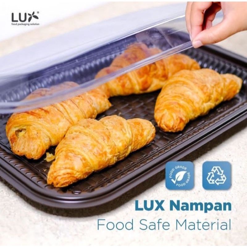 MIKA NAMPAN BESAR LUX (10pcs) / Mika Plastik Hantaran