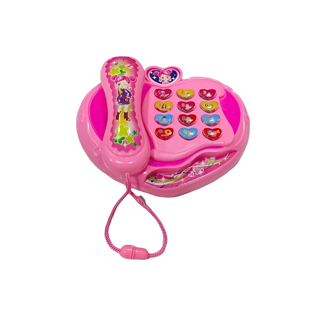 Phone Love Learning Activities | Mainan Edukasi Anak Perempuan Usia 2-3-4-5-6 Tahun | Mainan Telepon Anak Cewek | Mainan Terbaru 2023