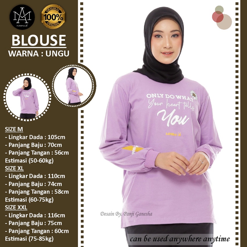 KAOS MAREEMA id MAREEMAid 100% ORIGINAL ORI ASLI BLOUSE BAJU TSHRIT ATASAN PAKAIAN FASHION WANITA CE