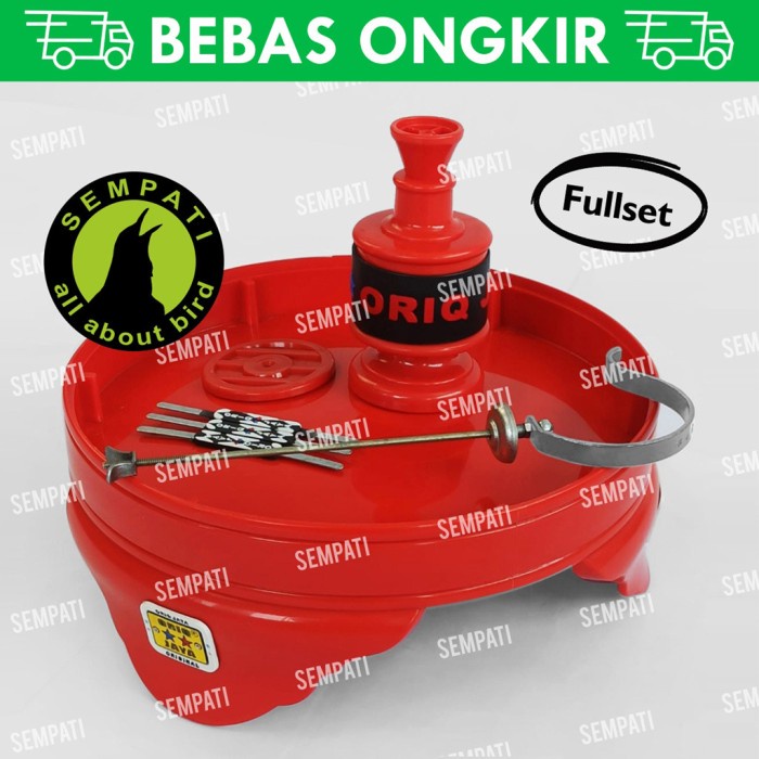 Kandang Burung Tebok Pvc Oriq Jaya Fullset Pion Gantungan Sangkar Burung Lovebird Tbo