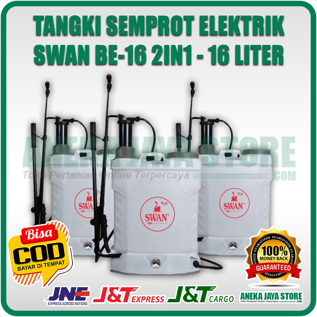 Tangki Semprot Elektrik BE16 2IN1 (Manual dan Elektrik) - 16 LITER