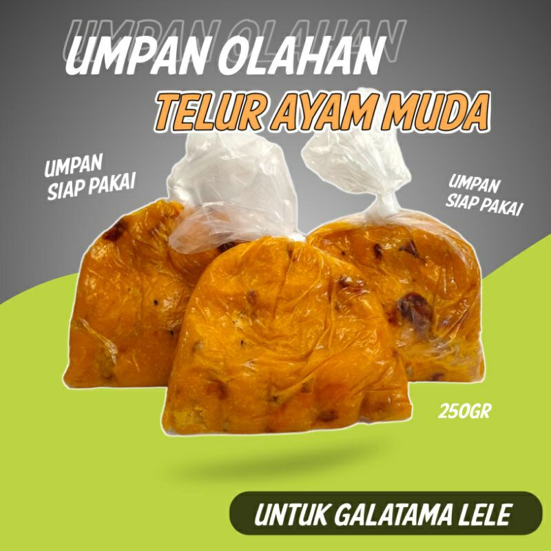 Umpan peren siap pakai,Umpan Galatama Lele