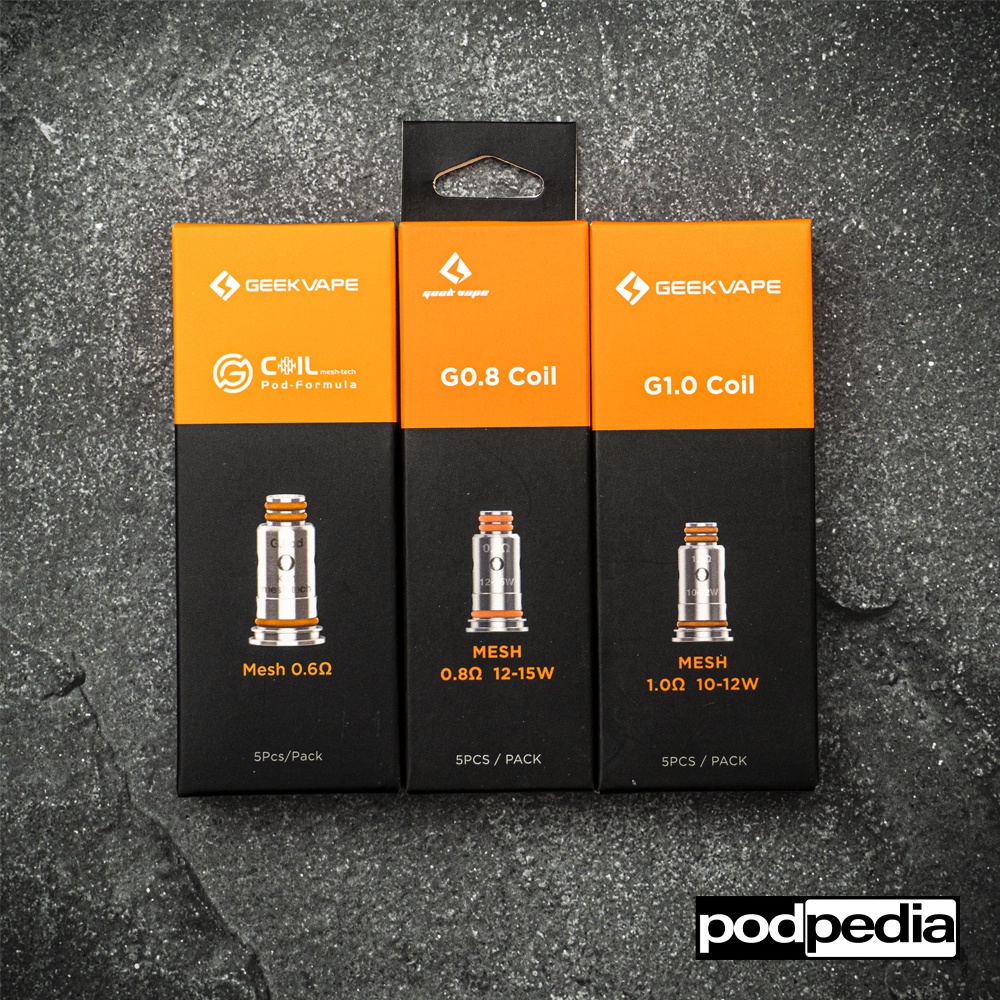 Geekvape G Series 0.6 0.8 1.0 ohm G0.6 G0.8 G1.0  Coil | Aegis Pod AP 2 Wenax Stylus C1